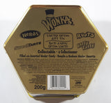 Wonka Candy Limited Edition Gift Tin Hexagon Shaped Embossed Metal Container