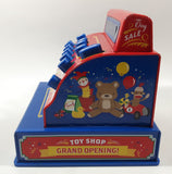 2010 Schylling Toy Shop Grand Opening 7" Tin Metal Mechanical Cash Register 10211 TCL