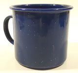 Kokanee Glacier Fresh Beer Dark Blue Enamel Metal Coffee Mug Cup