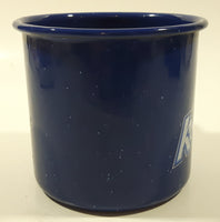 Kokanee Glacier Fresh Beer Dark Blue Enamel Metal Coffee Mug Cup