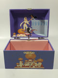 Schmid The Walt Disney Company Aladdin Hand Painted Windup Music Box Plays "A Whole New World"