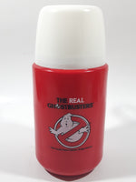 Vintage 1986 Columbia Pictures Television The Real Ghostbusters Red 10 oz Thermos with White Cup Lid Model 3700