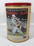 1991 Time For Cracker Jack Limited Edition Popcorn Confection 8" Tall Tin Metal Canister Second In Series