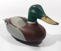 Vintage 1967 Woodstream Co. D-9 Victor Mallard Duck Decoy Plastic 15" Long Lititz, Pennsylvania U.S.A.