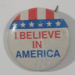 Vintage I Believe In America 7/8" Button Pin