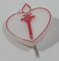 Vintage American Heart Association 5/8" x 3/4" Plastic Pin