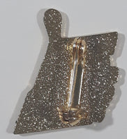 Bowling 100 Award British Columbia Province Shaped 3/4" x 7/8" Enamel Metal Lapel Pin