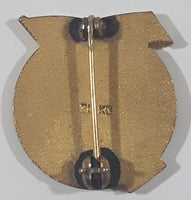 Vintage Kimberley Ladies' Curling Club 5/8" x 3/4" Enamel Metal Pin