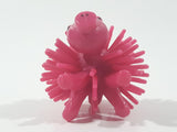 Koosh Ball Style Farm Animal Critter Pink Pig 1 3/4" Toy Spiky Figure