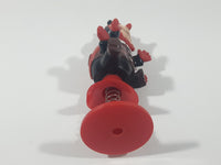 Lady Bug Insect Suction Cup Spring Toy 4 1/4" Tall Toy Figure