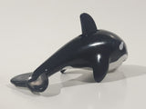 SWI Sea World Orca Killer Whale 3" Long Plastic Toy Figure