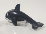 SWI Sea World Orca Killer Whale 3" Long Plastic Toy Figure