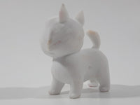 Crayola Scribble Scrubbie 2 1/4" Long White Toy Cat Figure