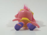 2020 McDonald's Trolls World Tour Party Poppy Pink and Yellow 5 1/2" Tall Toy Figure