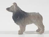 Sheltie Shetland Sheep Dog Style 1 1/2" Long PVC Toy Figure