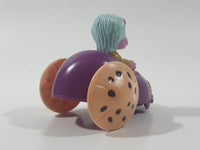 1987-1988 Green Fraggle Rock Mockey Eggplant Shaped Toy Car Vehicle McDonald's Happy Meal Toy