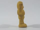 Vintage Diener Yellow Alien Robot Borta 1 7/8" Tall Rubber Eraser