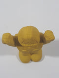 Vintage Diener Yellow Alien Robot Borta 1 7/8" Tall Rubber Eraser