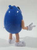 2017 Mars M&M's Blue Character 5" Tall Plastic Toy Figure Dispenser