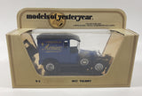 Vintage 1979 Matchbox Models of Yesteryear Y-5 1927 Tablot Van Chocolat Menier Blue and Black Die Cast Toy Car Vehicle New in Box