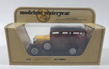 Vintage 1981 Lesney Matchbox Models of YesterYear No. Y-21 1927 Ford Model A Woody Wagon Yellow and Brown Die Cast Toy Antique Car Vehicle New in Box