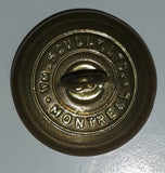 Antique Wm. Scully Ltd Montreal RCAF Royal Canadian Air Force 7/8" Brass Military Button
