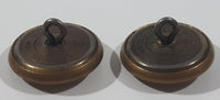 Antique Wm. Scully Ltd Montreal RCAF Royal Canadian Air Force 7/8" Brass Military Button Set of 2