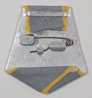 Vintage WWII USSR Soviet Russia Defense of Leningrad Medal Award Ribbon Only Ribbon