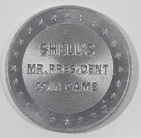 Vintage 1968 Shell Mr. President Coin Game Aluminum Tokens (Individual You Choose)