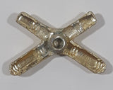 Crossed Cannons Field Artillery Small 1/2" x 5/8" Metal Military Insignia Badge