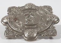 Vintage Irish Police Garda Siochana 1 5/8" x 1 5/8" Metal Cap Badge