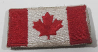 Canada Flag 1" x 2" Velcro Fabric Patch Badge