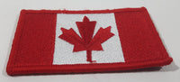 Canada Flag 2 1/8" x 3 5/8" Velcro Fabric Patch Badge