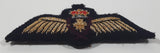 RCAF Royal Canadian Air Force Pilots Wings 1 1/4" x 3" Embroidered Fabric Patch Badge