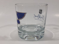 Rare Limited Release Crown Royal "NHL Rocks" St. Louis Blues Hockey Team Clear Glass Whisky Cup