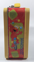 2009 Sesame Workshop Elmo Embossed Tin Metal Lunch Box Container