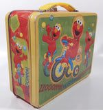 2009 Sesame Workshop Elmo Embossed Tin Metal Lunch Box Container