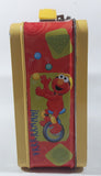 2009 Sesame Workshop Elmo Embossed Tin Metal Lunch Box Container