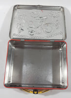 2009 Sesame Workshop Elmo Embossed Tin Metal Lunch Box Container