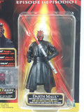 1998 Hasbro Star Wars Episode 1 Collection 1 CommTech 3 3/4" Tall Darth Maul with Double-Bladed Lightsaber Toy Action Figure and Chip New in Package