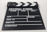 Universal Studios Movie Film Director's 8" x 8" Wood Wooden Clapboard Clapper