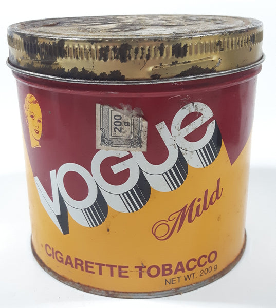 Vintage Vogue Mild 200g Tobacco Metal Tin Can