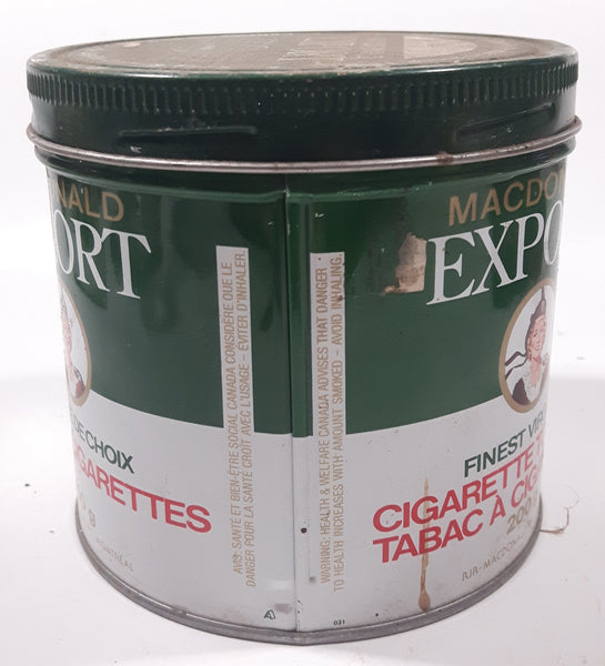 macdonald export cigarette tobacco tin Vintage Macdonald's Export Finest Virginia Cigarette Tobacco 200g Meta – Treasure Valley Antiques & Collectibles macdonald export cigarette tobacco tin Vintage Macdonald's Export Finest Virginia Cigarette Tobacco 200g Meta – Treasure Valley Antiques & Collectibles