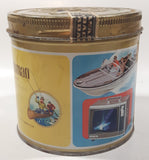 Extremely Rare Vintage Sportsman Extra Mild Cigarette Tobacco "Thousands of Sensational Prizes" Metal Tin Can