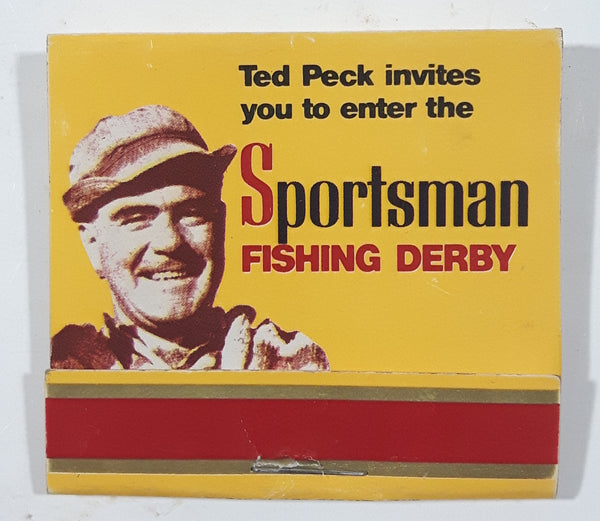 Vintage Rare Eddy Match Co. Sportsman Tobacco Fishing Derby 'Ted