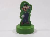 2019 McDonald's Nintendo Super Mario Luigi Table Hockey Player 2 3/4" Tall Plastic Toy Figure