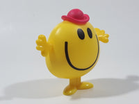 2019 McDonald's THOIP Mr. Men & Little Miss Mr. Bounce Yellow 3" Tall Plastic Toy Figure