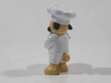 GANZ Webkinz Chef Pug Dog with Lidded Dish 1 7/8" Tall PVC Toy Figure