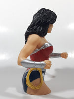 2013 DC Comics Wonder Woman 7 1/4" Tall Vinyl Coin Bank