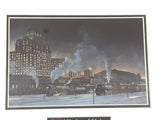 Max Jacquiard "Royal York and Union" Canadian Pacific Railway Train 13 1/2" x 16 1/8" Framed Art Print